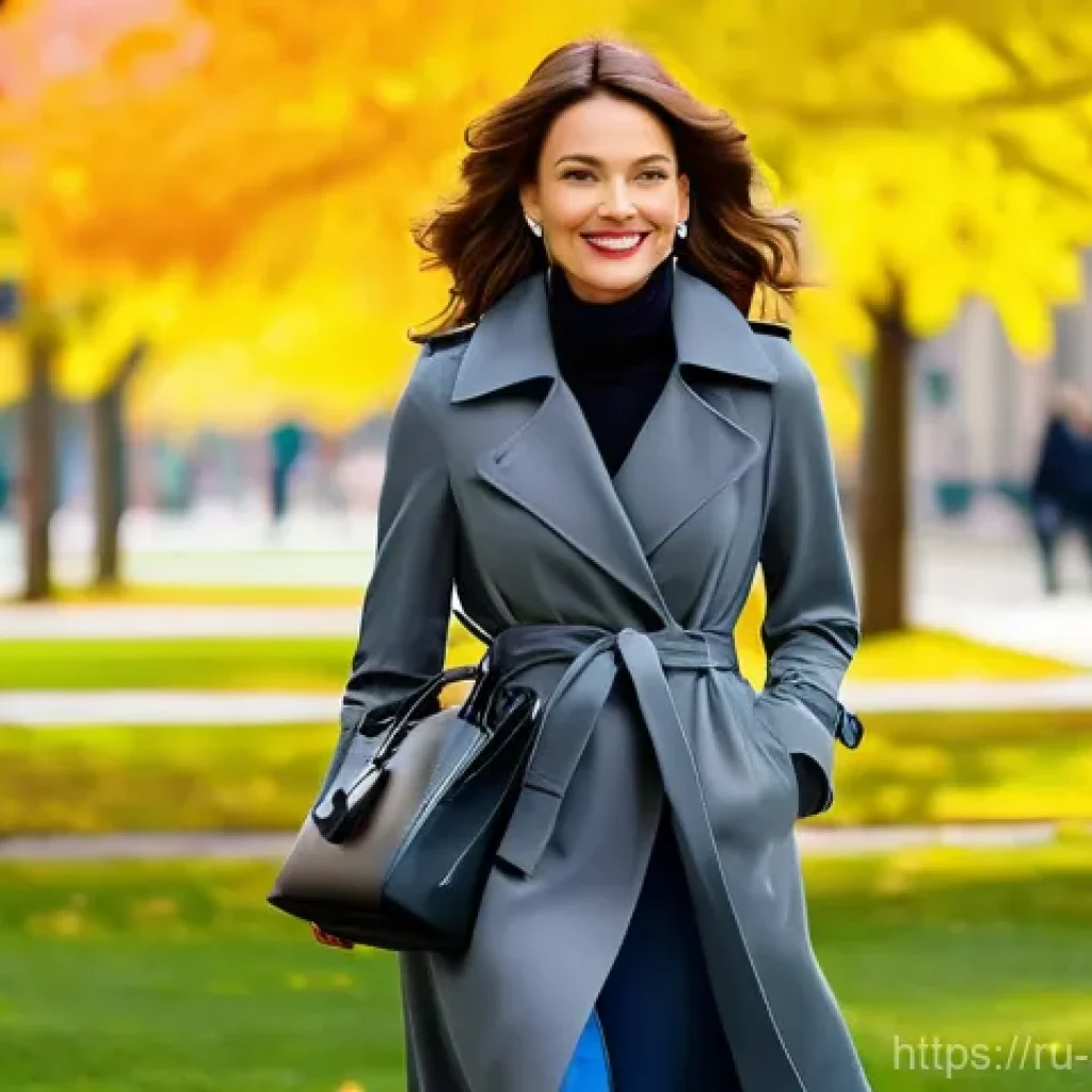 스트레스 해소를 위한 패션과 스타일링 - "Color Therapy in Action"**
A sophisticated woman in her late 30s, with a radiant, confident smile,...