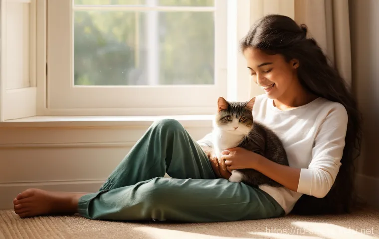 스트레스 해소를 위한 치유적 대화법 - **"Words as Healing Balm: Expressing Feelings"**
A young woman with a serene, relieved expressio... 스트레스 해소를 위한 치유적 대화법 - **"Words as Healing Balm: Expressing Feelings"**
A young woman with a serene, relieved expressio...