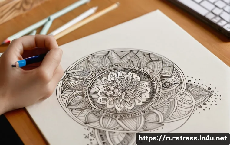 Раскройте своего внутреннего художника: как арт-терапия сокрушает стресс и преображает жизнь 3 스트레스 해소를 위한 아트 테라피 관련 이미지 1